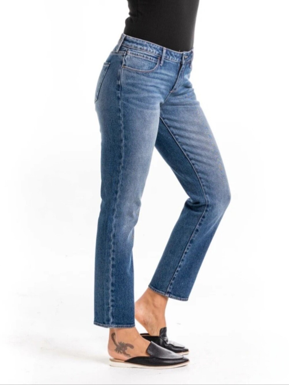 **NWT** Rene High Rise Straight Jean 32 - Picture 3 of 14